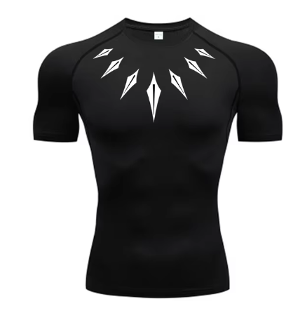 Tight Gym TShirts Athletic Workout Quick Dry Tops Tee Summer