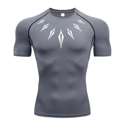 Tight Gym TShirts Athletic Workout Quick Dry Tops Tee Summer
