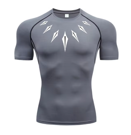 Tight Gym TShirts Athletic Workout Quick Dry Tops Tee Summer