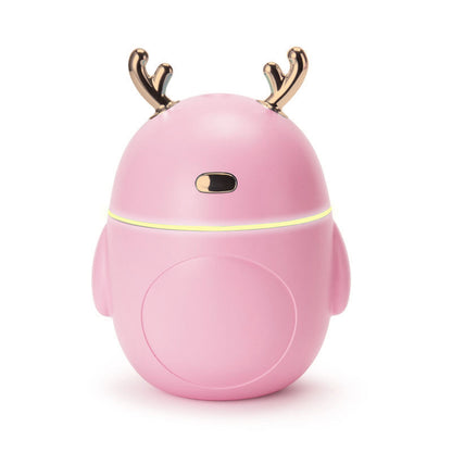 Ultrasonic Air Humidifier Aroma Essential Oil Diffuser for Car Mist Maker USB Diffusers Air Fresher Mini Air Humidifier for Home