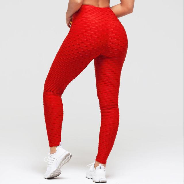 Textured High-Elastic Yoga Pants, Leggings, Sports Tights