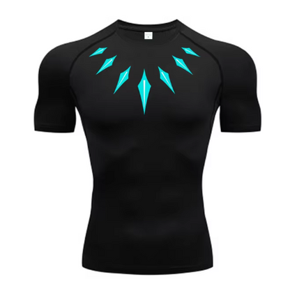 Tight Gym TShirts Athletic Workout Quick Dry Tops Tee Summer