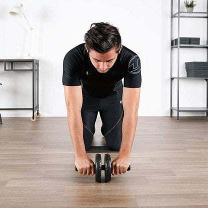 Double Wheel Ab Roller Trainer