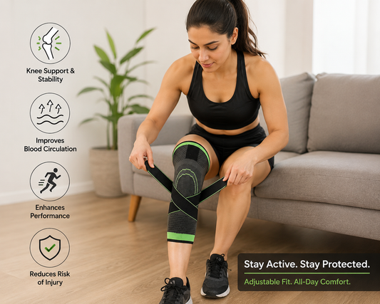 Adjustable Knee Compression Sleeves