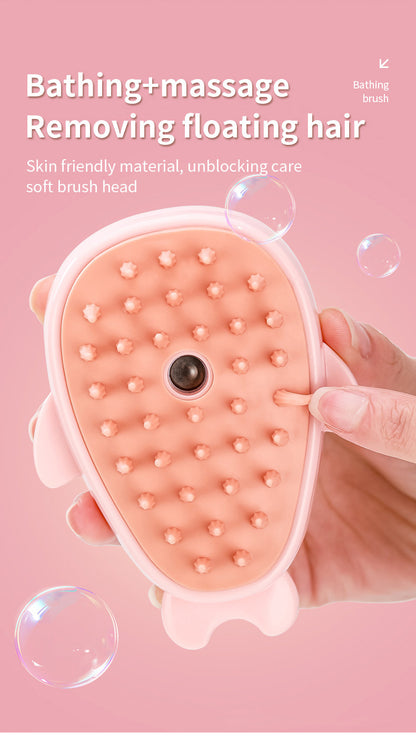 New rechargeable 3 In1 Steamy Pet Cat Brush Cleanser Vapor Pet Spray Comb grooming shedding Cat Steam Brush