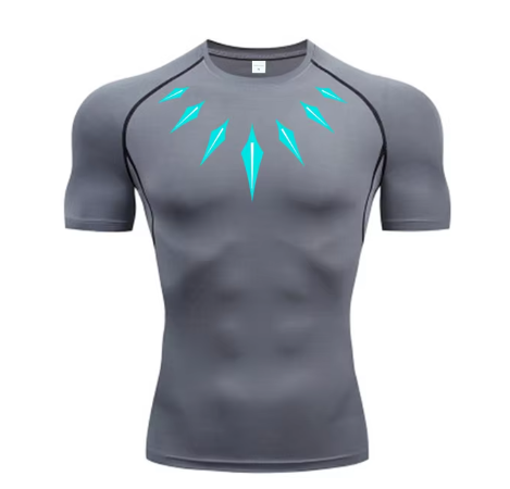Tight Gym TShirts Athletic Workout Quick Dry Tops Tee Summer