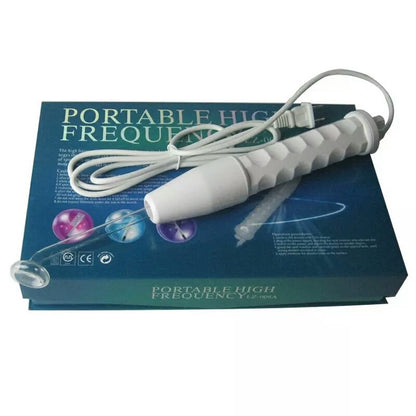 Handheld Red Light Purple Electric Therapy Beauty Device for Facial Care and Ozone Therapy