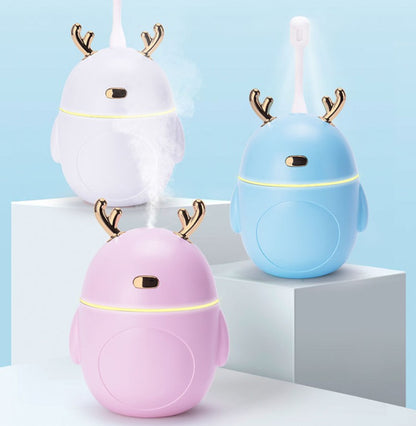 Ultrasonic Air Humidifier Aroma Essential Oil Diffuser for Car Mist Maker USB Diffusers Air Fresher Mini Air Humidifier for Home