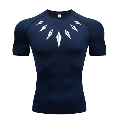 Tight Gym TShirts Athletic Workout Quick Dry Tops Tee Summer