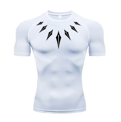Tight Gym TShirts Athletic Workout Quick Dry Tops Tee Summer