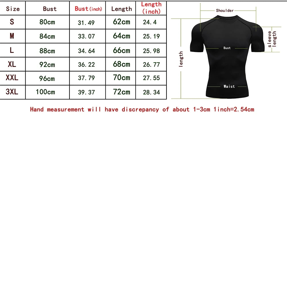 Tight Gym TShirts Athletic Workout Quick Dry Tops Tee Summer