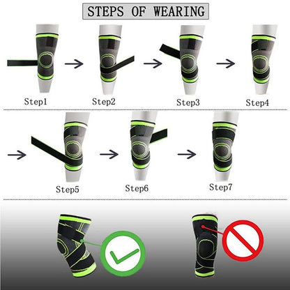 Adjustable Knee Compression Sleeves
