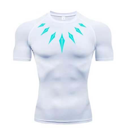 Tight Gym TShirts Athletic Workout Quick Dry Tops Tee Summer