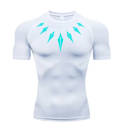 Tight Gym TShirts Athletic Workout Quick Dry Tops Tee Summer