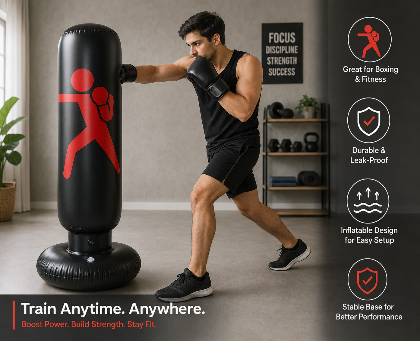 Inflatable Punching Bag