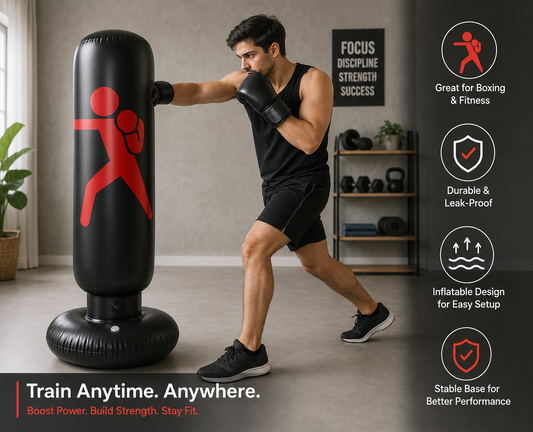 Inflatable Punching Bag Trainer